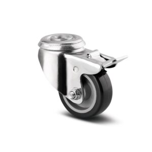 Swivel Castor with Wheel Brake 50 mm Agila Maxtech 1475PAO050P30-11