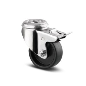 Swivel Castor with Wheel Brake 50 mm Agila Basetech 1475POO050P30-11