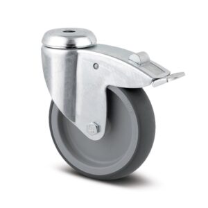 Swivel Castor with Total Lock 100 mm Agila Supratech 2477PJO100P30-13