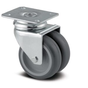 Swivel Castor 75 mm Agila Twin Supratech 2970PJO075P50