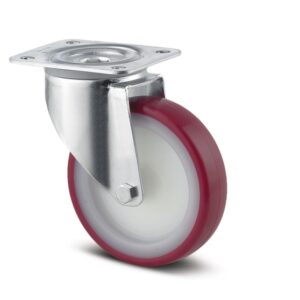 Swivel Castor 160 mm Alpha Maxtech 3470UAR160P63 MAROON