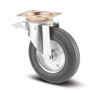 Swivel Castor with Total Lock 200 mm Alpha Puretech 3472DVR200P63