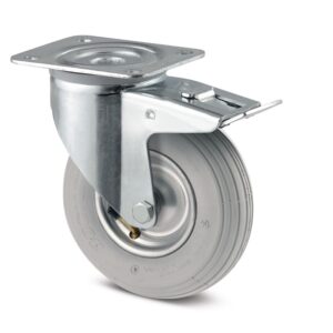 Swivel Brake Castor 200mm Alpha Puretech 3477DPR200P63