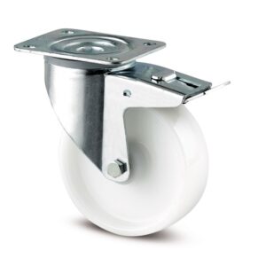 Swivel Castor with Total Lock 100 mm Alpha Duratech 3477UOR100P62