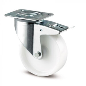 Swivel Castor with Total Lock 125 mm Alpha Duratech 3477UOR125P62