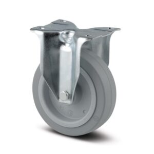 Fixed Castor 125 mm Alpha Elastech 3478UFR125P62 GREY