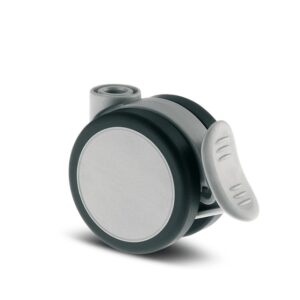 Swivel Castor with Wheel Brake 65 mm Stylea Supratech 5925UJI065L51-10 DOM23 ALU