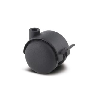 Swivel Castor with Wheel Brake 50 mm Lumina Basetech A525POI050L51-8
